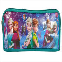 Princess Pen Pencil Stationery Bag Case For Girls Green
