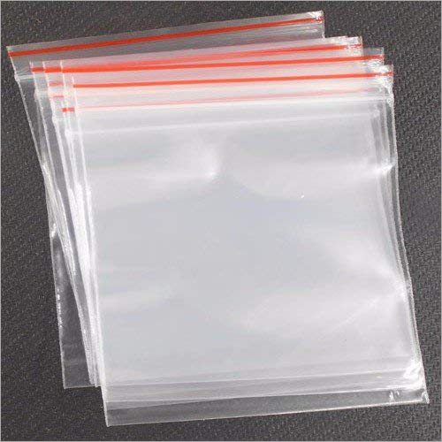 Transparent Plastic Zip Lock Packing Storage Pouch Bags 100 Pieces