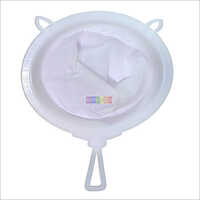 Deep Net Milk Water Liquid Strainer Garani Plastic Filter Mesh Nylon Double Layer 1 Pc