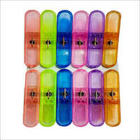 Multi Purpose Non Slip Plastic Clothes Hanger Hanging Hooks Grips Cloth Pegs Set Of 36 Pcs