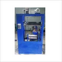 Paper Tube Labelling Machine - 1500 TUBE Capacity, Semi-Automatic, Blue MS Design | Ideal for Efficient Labeling in Various Applications