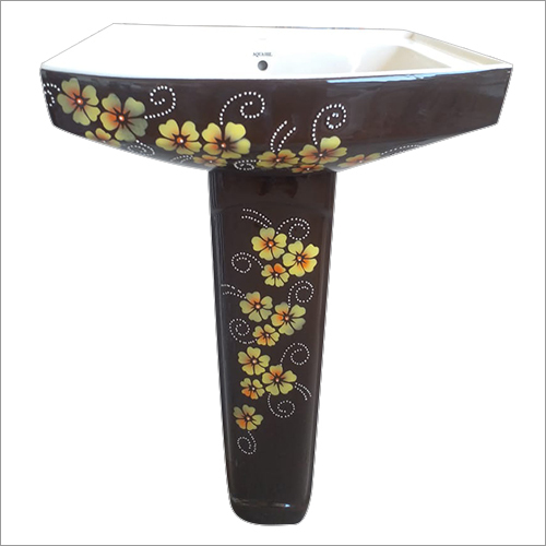 Polo Vitrosa Pedestal Wash Basin