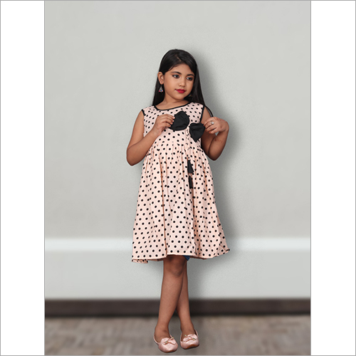 Cream Polka Dot Frock