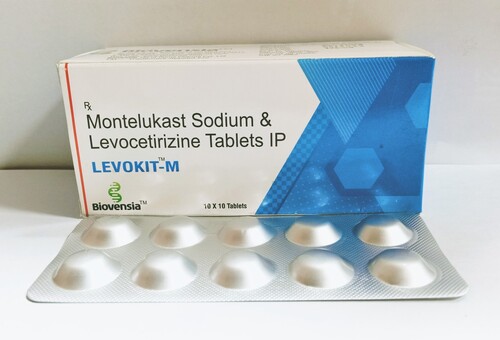 Levocetirizine 5mg Montelukast Sodium 10mg