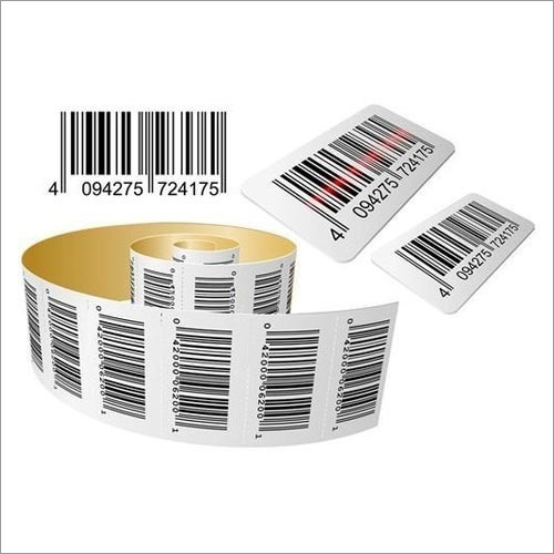 Asset Labels - Vinyl Material, Customized Shape, Hot Melt Adhesive, White Color, Adhesive Sticker Design