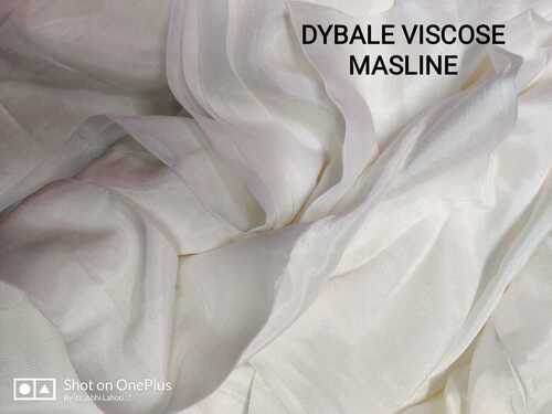 Quick Dry Dyeable Viscose Masline Fabric