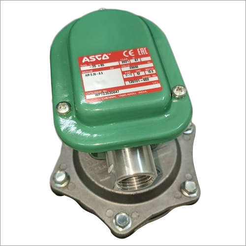 Silver-Green Asco Pulse Jet Solenoid Valve