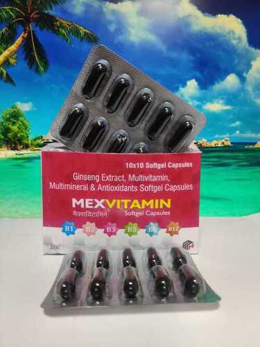 GINSENG MULTIVITAMIN ULTIMINERAL ANTIOXIDANTS SOFTGEL CAP