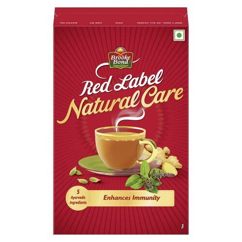 Red Label Natural Care Tea with 5 Ayurvedic Ingredients 500 g