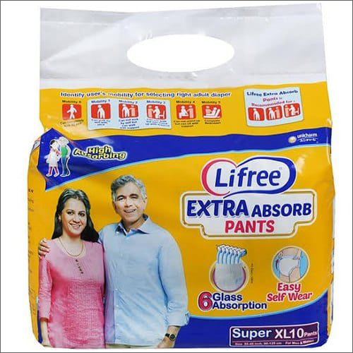 LIFREE ADULT DIAPERS XLARGE