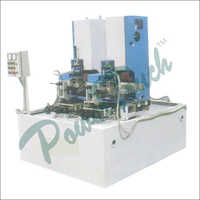 Pipe Polishing Machine - Mild Steel, 670mm x 550mm , Semi-Automatic Operation, White-Blue Color, 415-440 Voltage