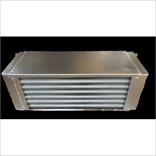 Finned Tube Heat Exchanger - Mild Steel 600 LPM Capacity 380 Volt | 50 Hz Frequency Ideal for Hydraulic and Industrial Processes
