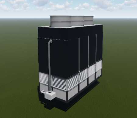 Evaporative condenser