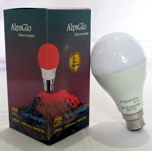 AlpsGlo ECO LED Bulb 15W