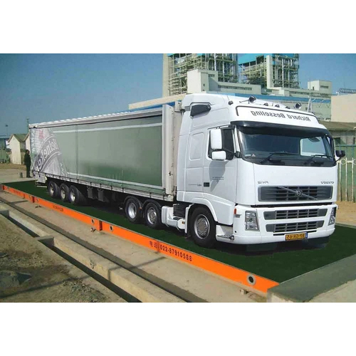 Pitless Weighbridge - Color: Yellow