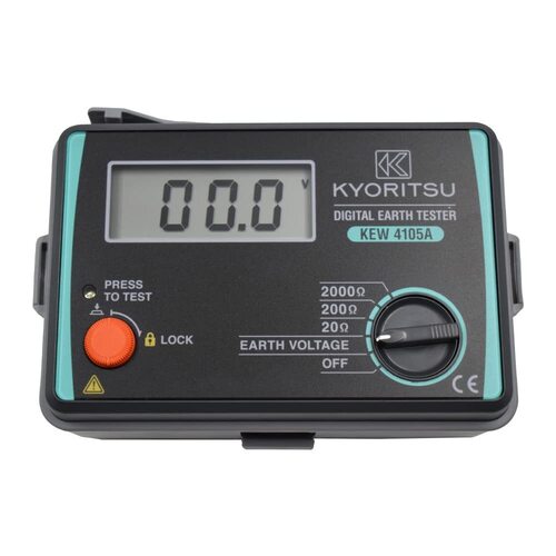 Earth Resistance Tester - KEW 4105A | Versatile Testing for Various Applications, Reliable Performance, Enhanced Safety Features