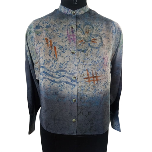 Ladies Printed Shirts - Cotton Material | Customized Sizes, Vibrant Patterns for Functions and Parties