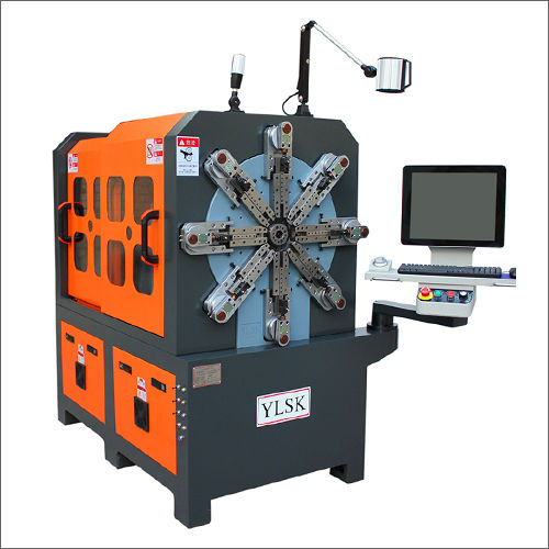 4-12 Axis Universal Camless Cnc Spring Forming Machine Industrial