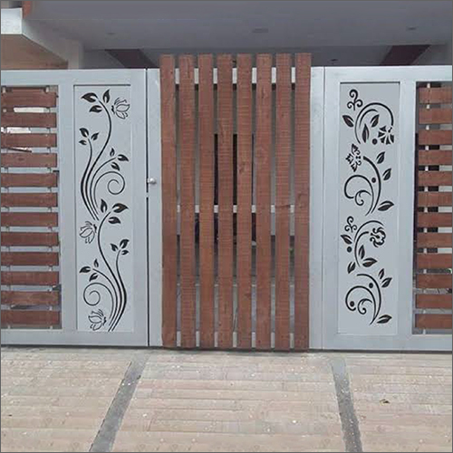 Lasser Cutting Gate Jali - Stainless Steel | Customized Size, Moisture and Corrosion Resistant, Ideal for Decorative and Design Works