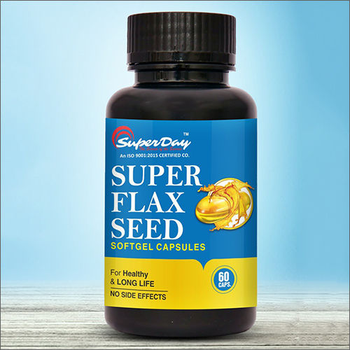 Super Flex Seed Softgel Capsules Age Group: For Adults