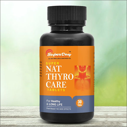 Nat Thyro Care Tablets For Healthy And Long Life Room Temperature