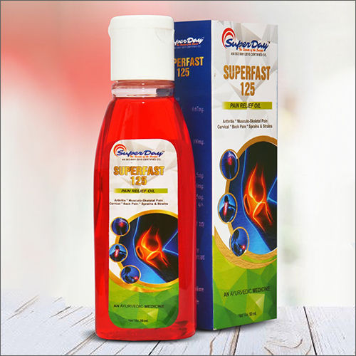 50Ml Superfast 125 Pain Relief Oil Age Group: Adults