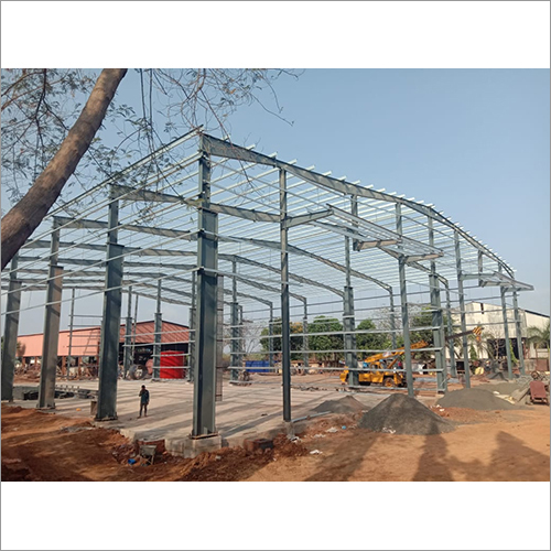 Pre Engineering Shed - Modular Steel, Custom Height and Width | Ideal for Warehouse Use with Durable Coated Cold Rolled Panels