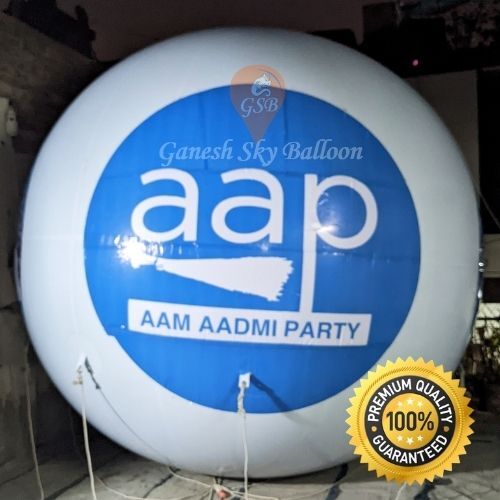 Aam Aadmi Party (AAP) Advertising Sky Balloon