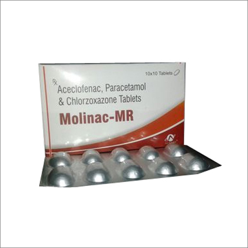 Aceclofenac Paracetamol And Chlorzoxazone Tablet