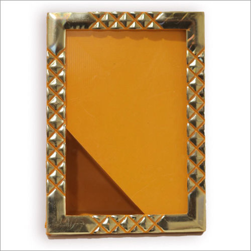 Golden Plastic Miror Frame