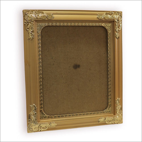 Gold Golden Plastic Photo Frame