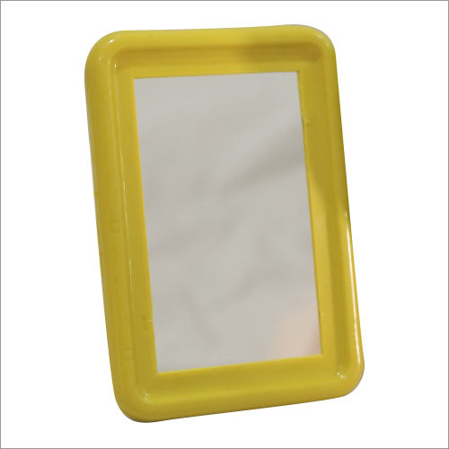 4x6 Inch Yellow  Frame Mirror