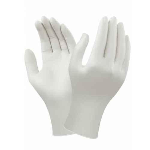 White Nitrile Latex Examination Gloves