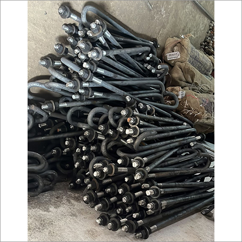 MS J Type Foundation Bolt - MS Material, Different Sizes Available | Polished Surface, Suitable for Industrial and Automobile Use