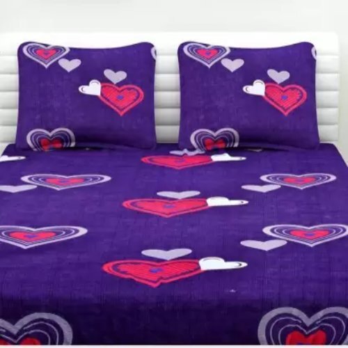 Polycotton Double Printed Bedsheet.