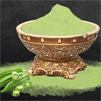 Green Dried Okra Powder