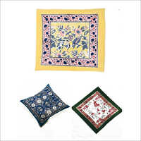 Cotton Block Print Cushion Cover
