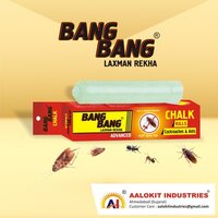 Cockroach Chalk - Chalk Material, 10x2cm Dimensions | Deltamethrin Active Ingredient, Easy Application, Long-lasting, Wide Coverage