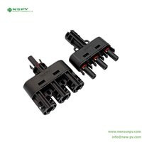 1500VDC 60A 3 To 1 Solar Branch Connectors PV Branch Connectors Solar Panel Parallel Connectors