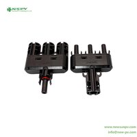 1500VDC 60A 3 To 1 Solar Branch Connectors PV Branch Connectors Solar Panel Parallel Connectors