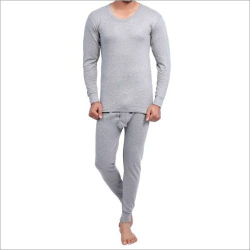 Grey Mens Body Round Neck Warmer