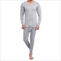 Mens Body Round Neck Warmer - Woolen Blend, Grey Color, Full Sleeve Style | Soft Lining For Comfort, Ideal For Winter Wear