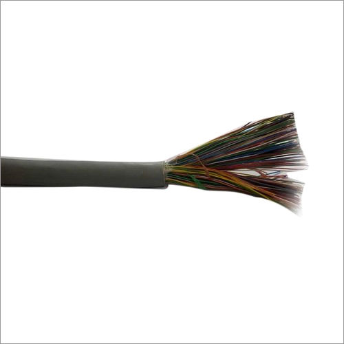 Black 100 Pair Pvc Unarmoured Telephone Cables