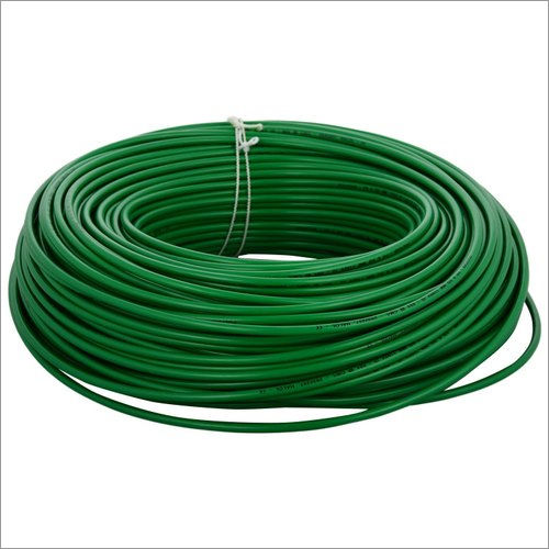 Green Polycab Pvc Insulated 6Mm Single Core Flexible Copper Cable