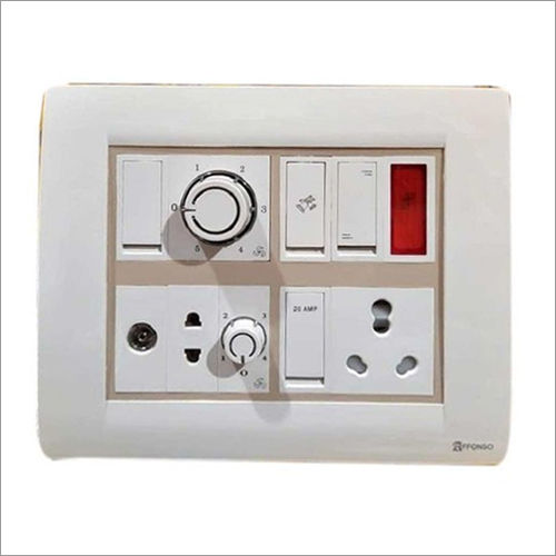 Square Electric Switch Board