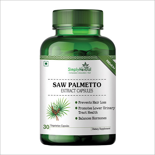 Saw Palmetto Ingredients Capsules