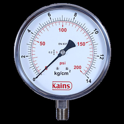 Weather pressure gauge