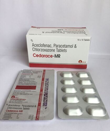 Aceclofenac Paracetamol Chlorzoxazone - Drug Type: General Medicines