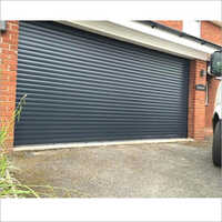 Automatic Garage Shutter - Mild Steel, Grey Color, Vertical Opening Pattern | Automatic Operation, Motorized Control, Powder Coated Finish