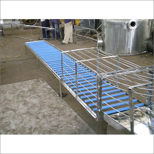 Semi-Automatic Distillery Roller Conveyor